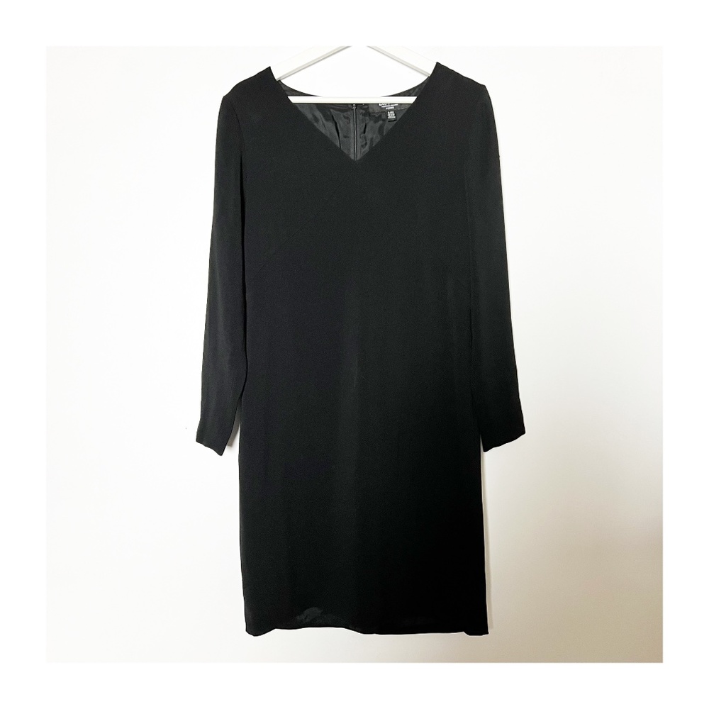 EMANUEL Emanuel Ungaro Dress Size 6 Petite EU 40 Black Vintage RARE